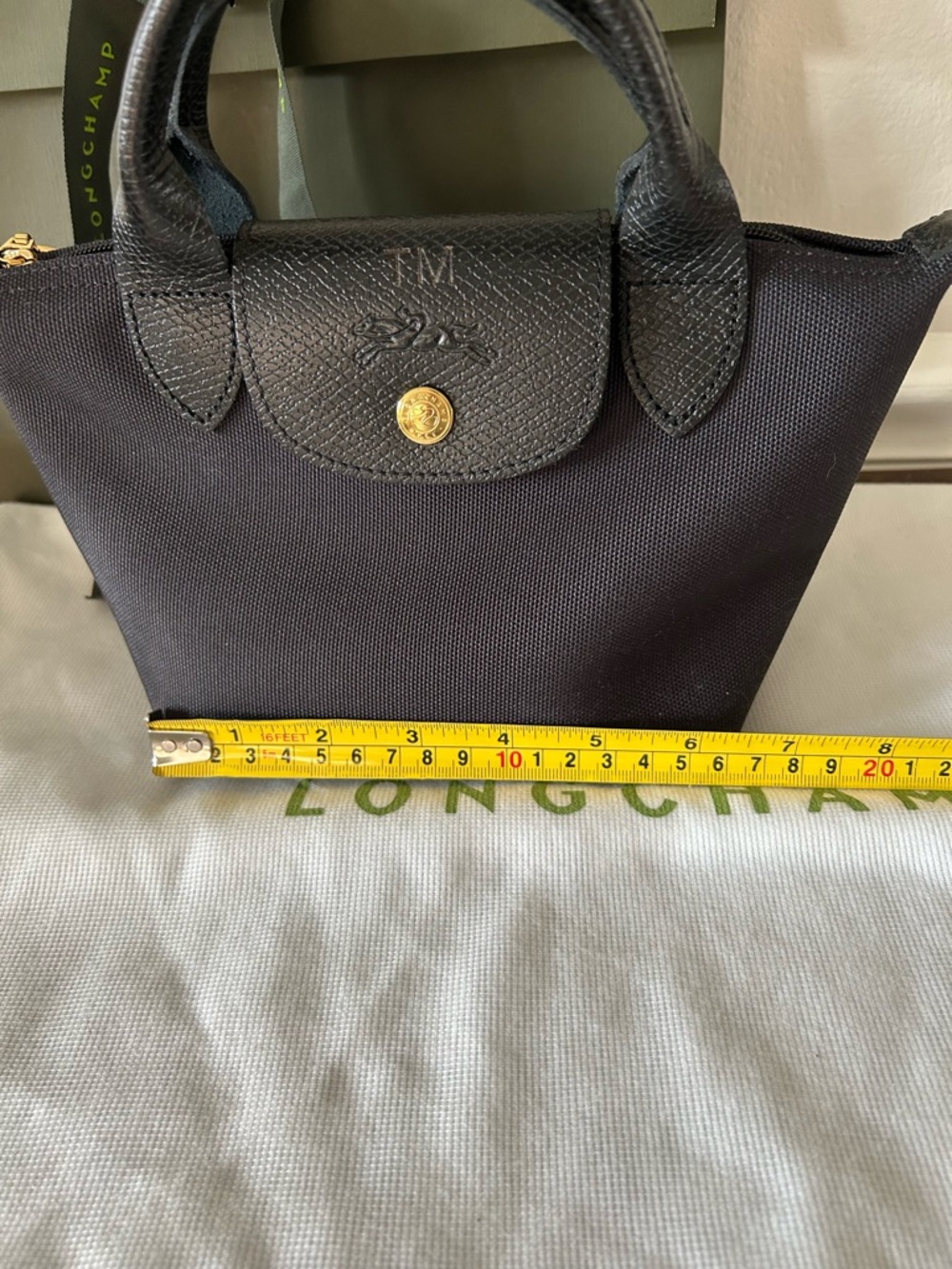 Longchamp XS CUSTOM Le Pliage handbag - Picture 13 of 16